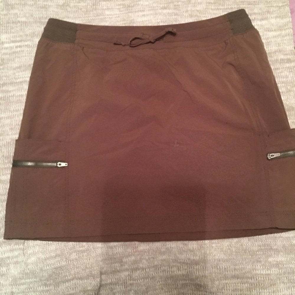 Women's 'Tangerine' Skorts (Brown) XL